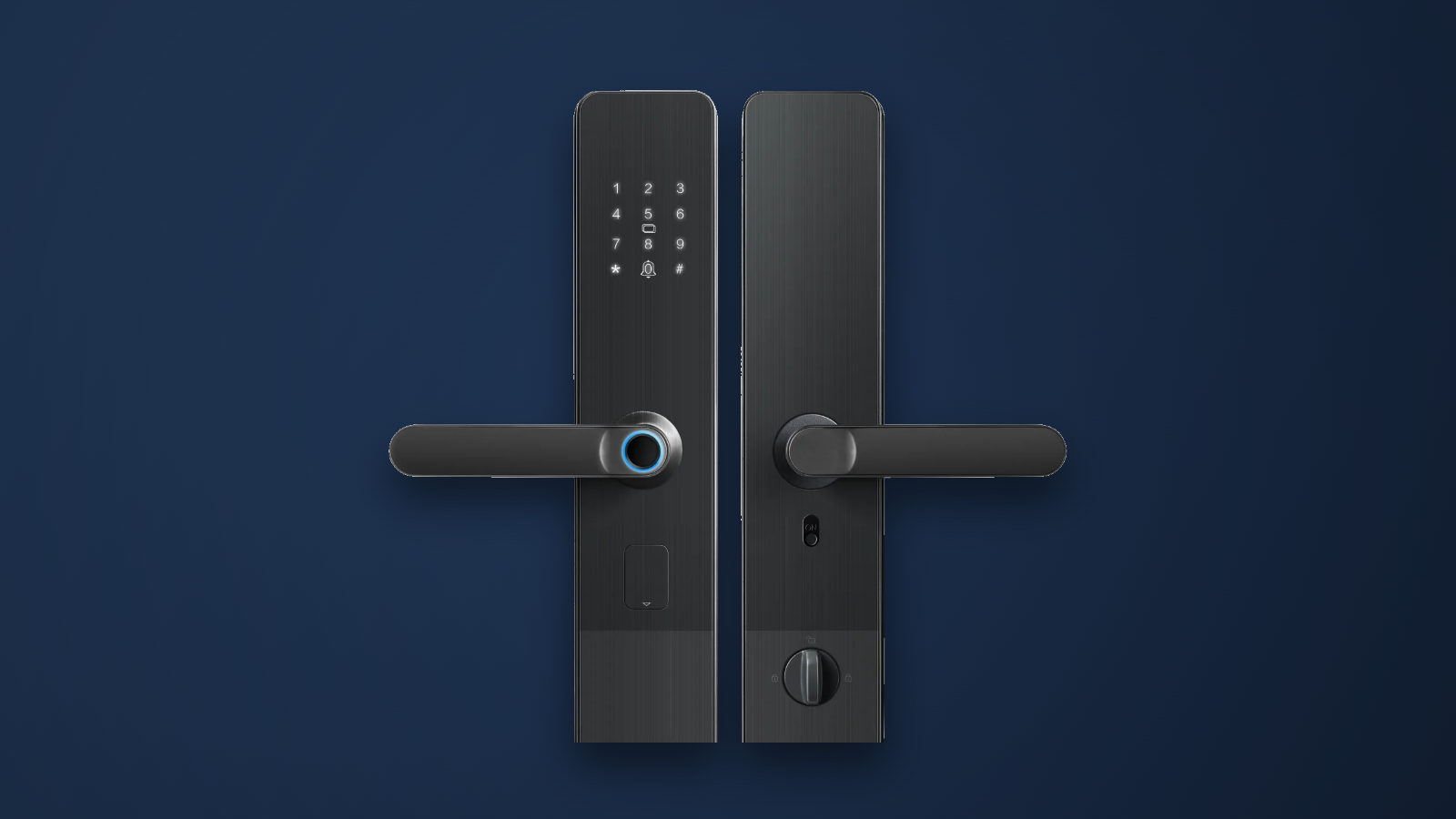 Biometric smart lock fitted on every Vasantara Skies home